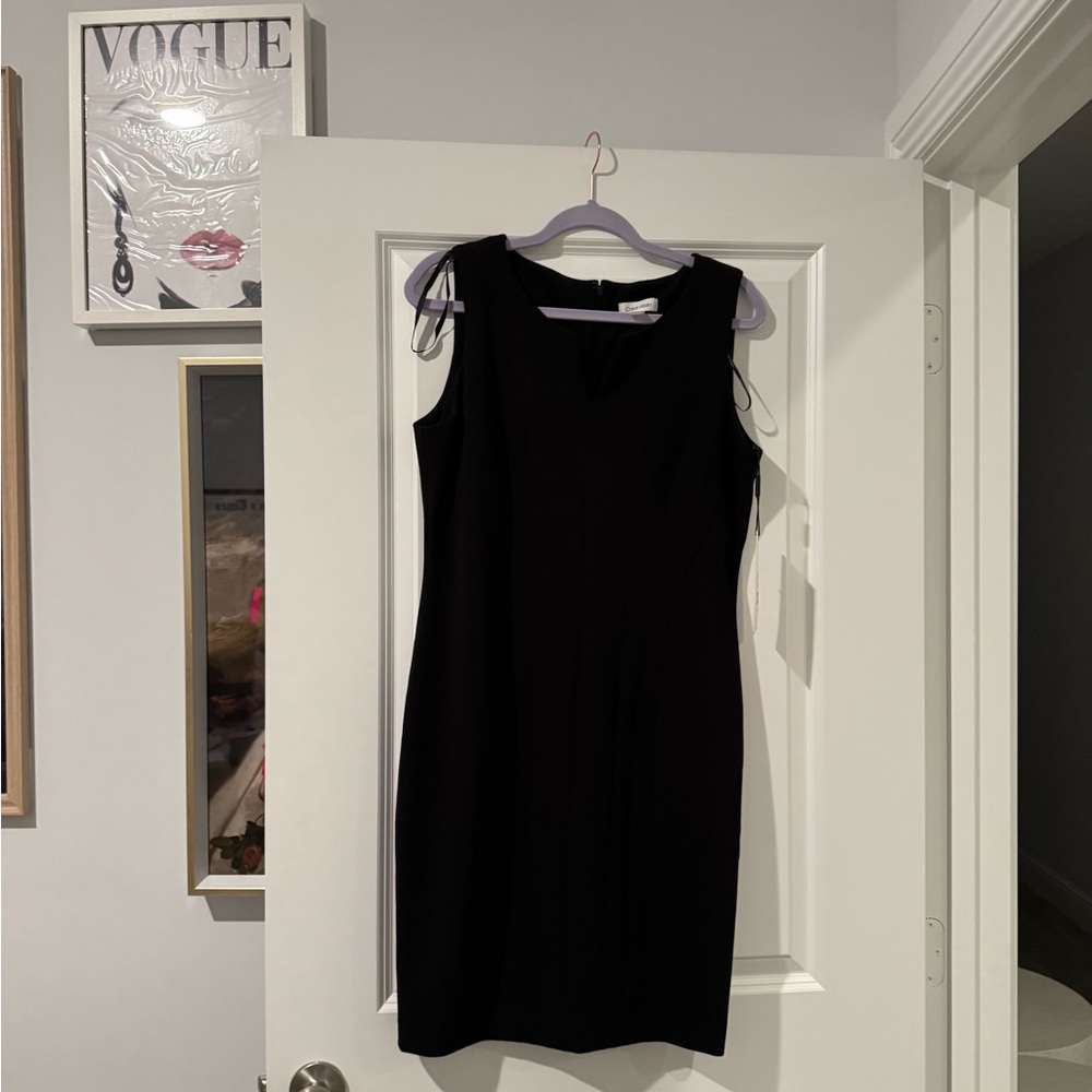 Calvin Klein Classic Black Mini Dress